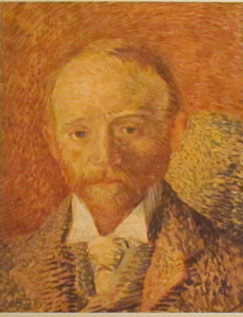 Vicent Van Gogh. Ritratto de Alexander Reid. 1887 . Culture Sport Glasgow. per conto di Glasgow City Concil