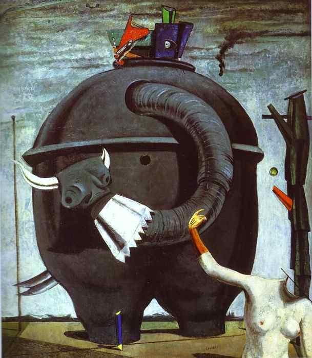 surrealismo_max_ernst_elefante-celebs_corrente-artistica_riassunto_due-minuti-di-arte