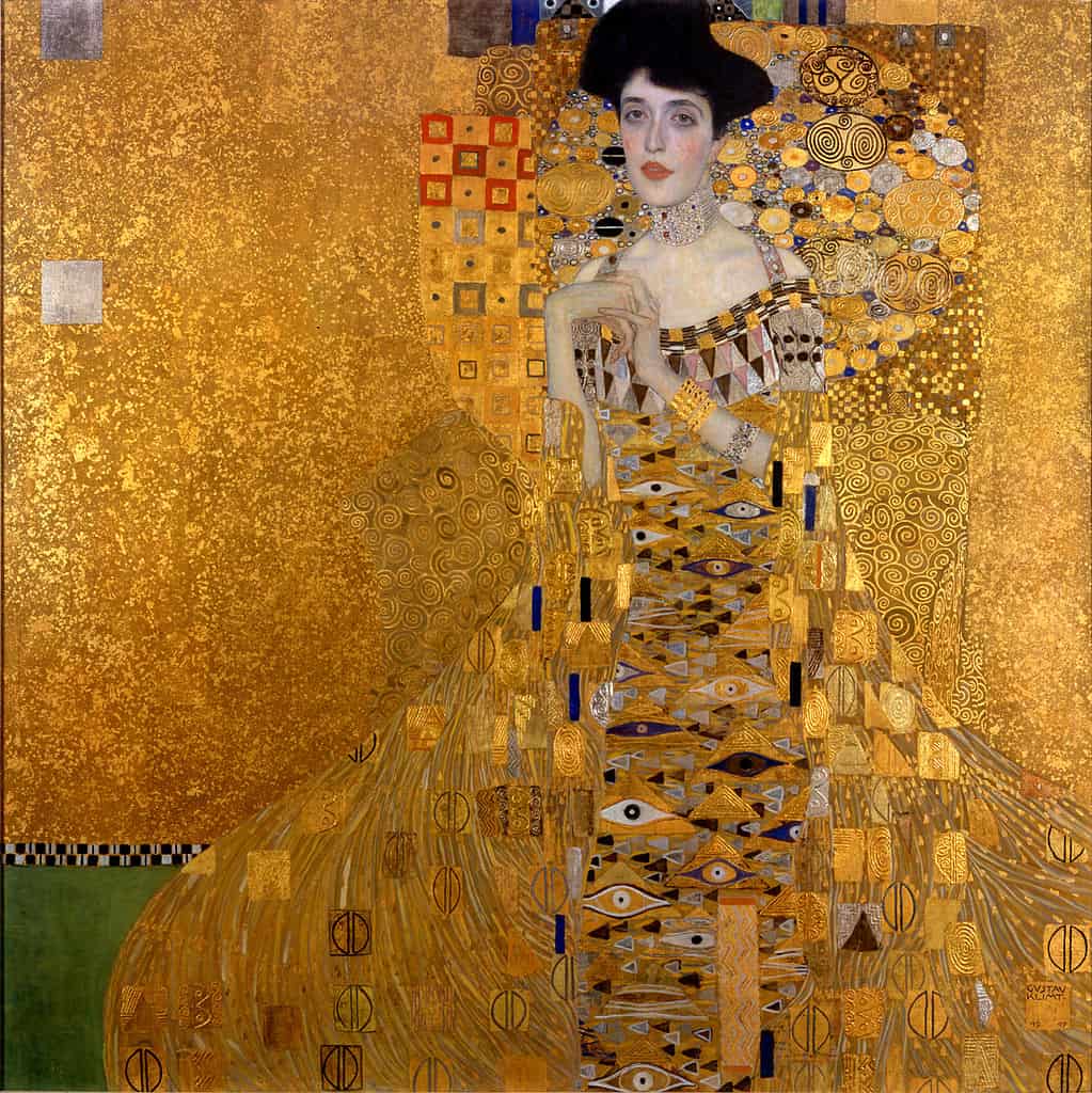 ADelle Bloch- Bauer I (1907) New York Neue GAlerie.