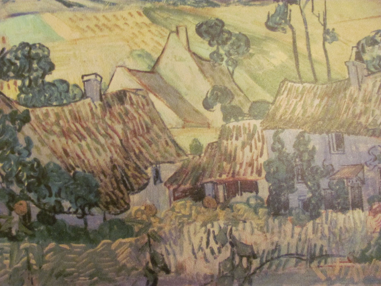 Fazendas vizinhas de Auvers. Van Gogh . 1890. Óleo sobre Tela
