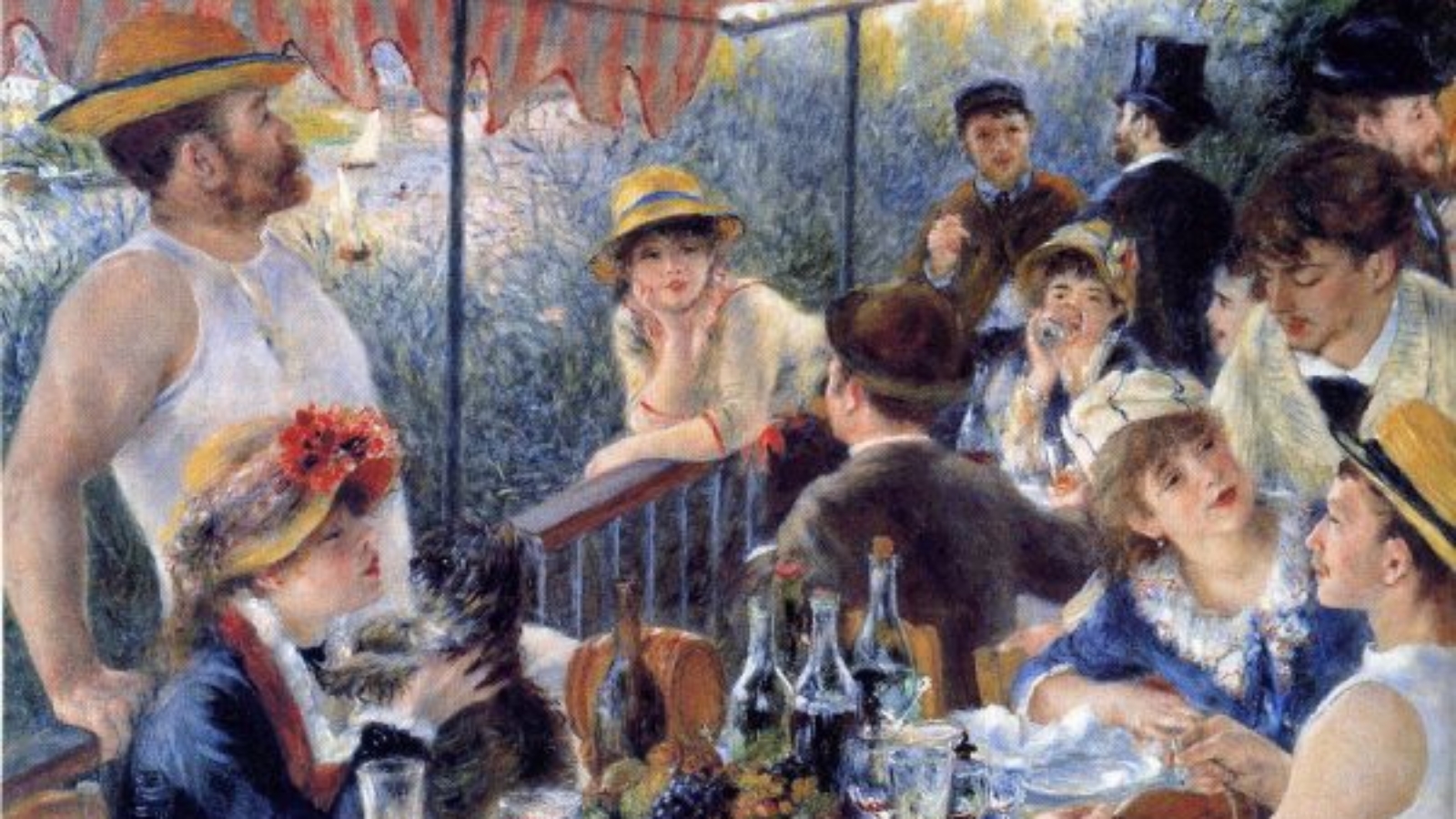 O almoço dos barqueiros - Auguste Renoir