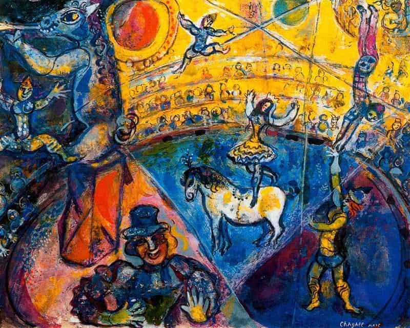  O circo - Marc Chagall