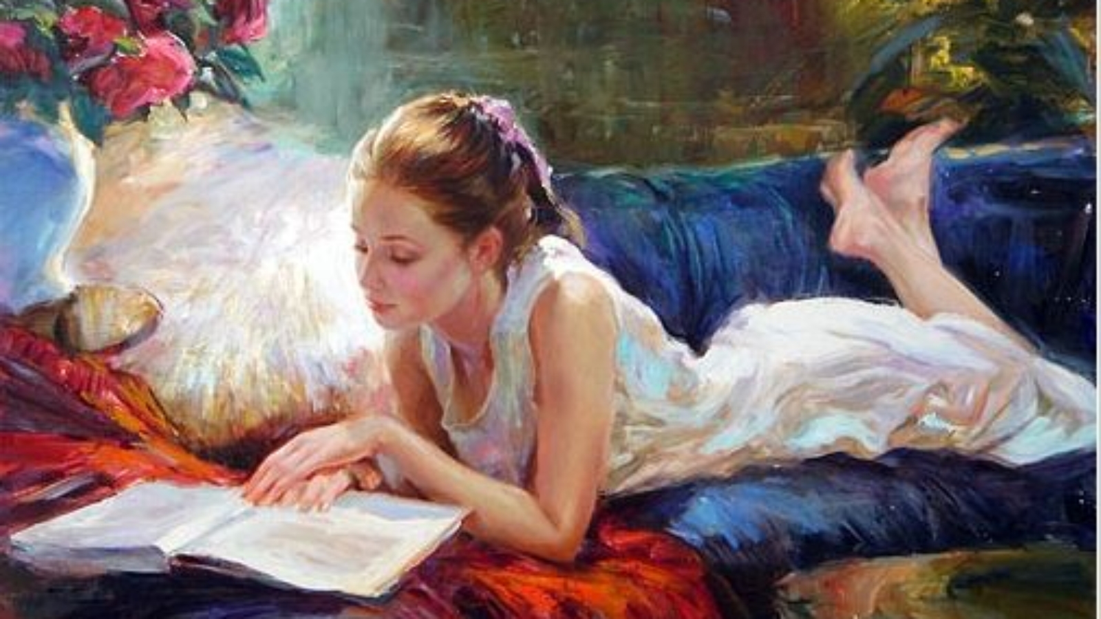 Mulheres leitoras - Vladimir Volegov