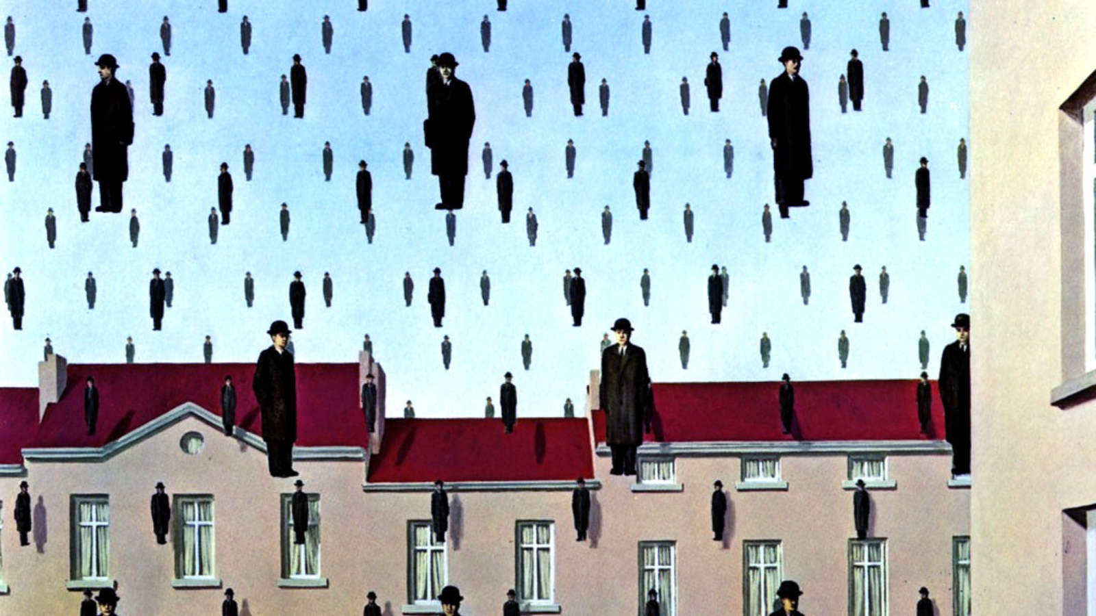 R. Magritte - Golconda