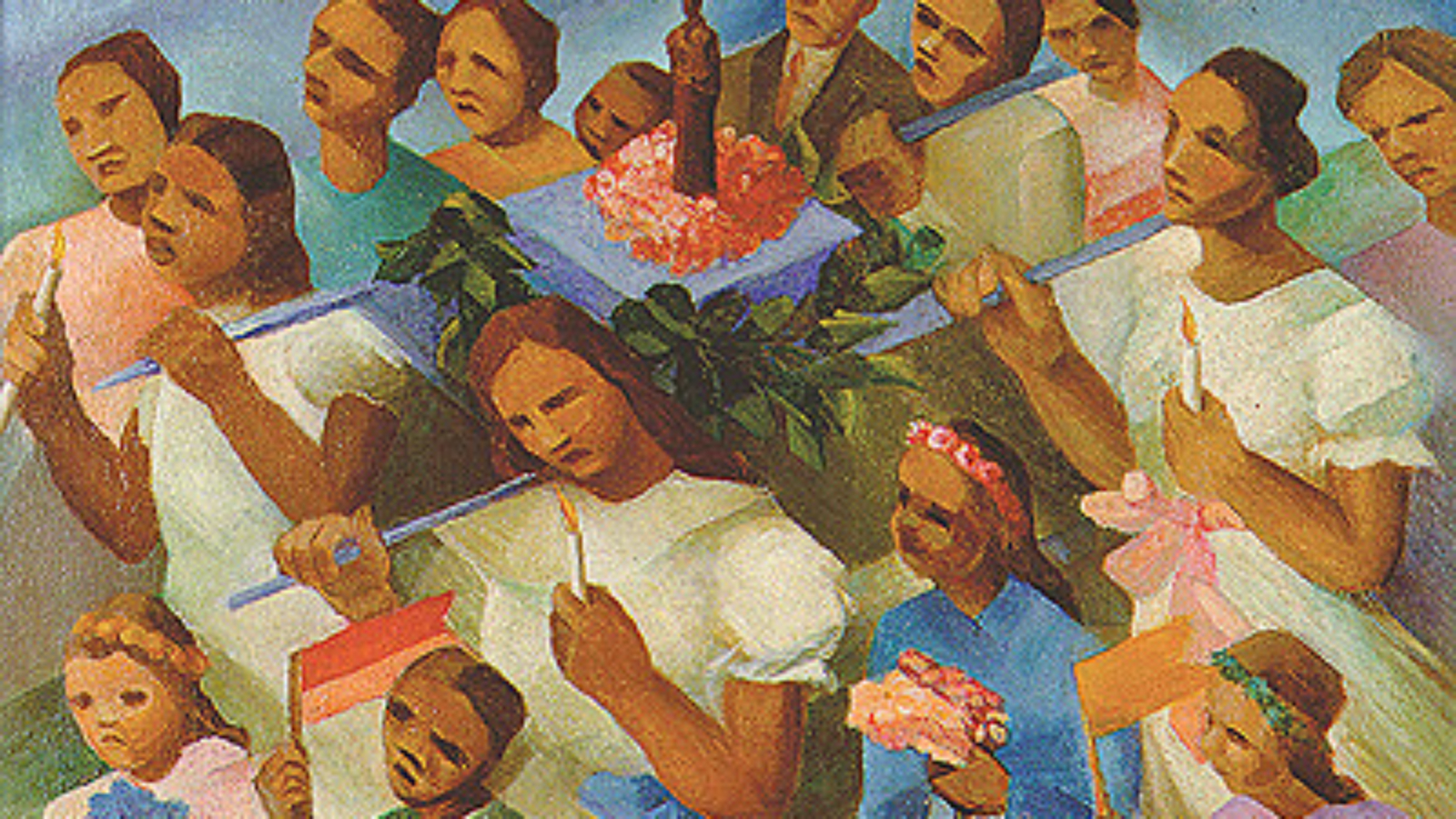 Procissão, 1941
Tarsila do Amaral